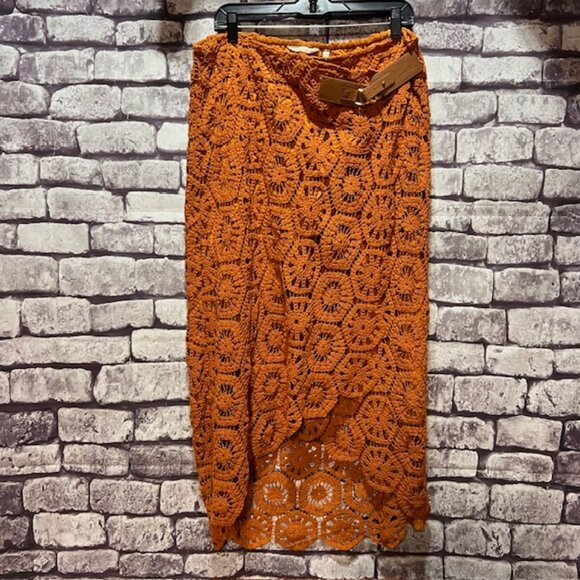 Soft Surroundings Dresses & Skirts - Soft Surroundings NWT Crochet Wrap Skirt Size L